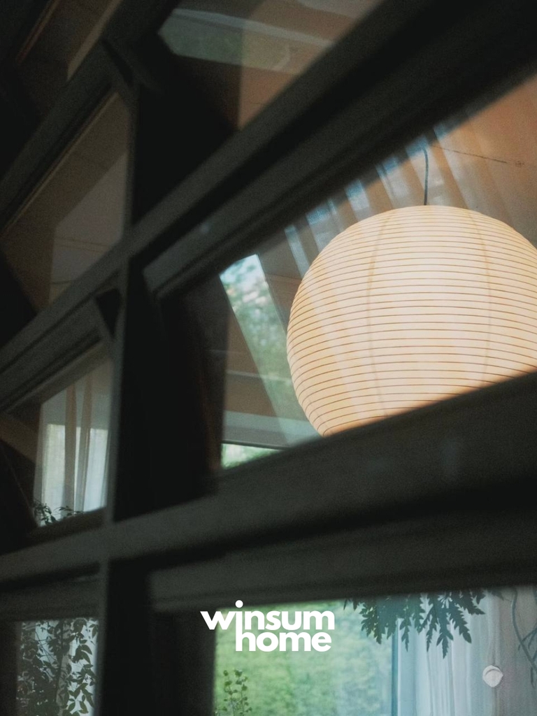 Đèn thả Akari đèn giấy kiểu Nhật