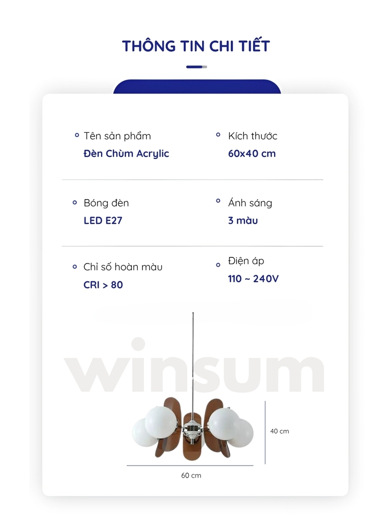 Đèm chùm Bắc Âu