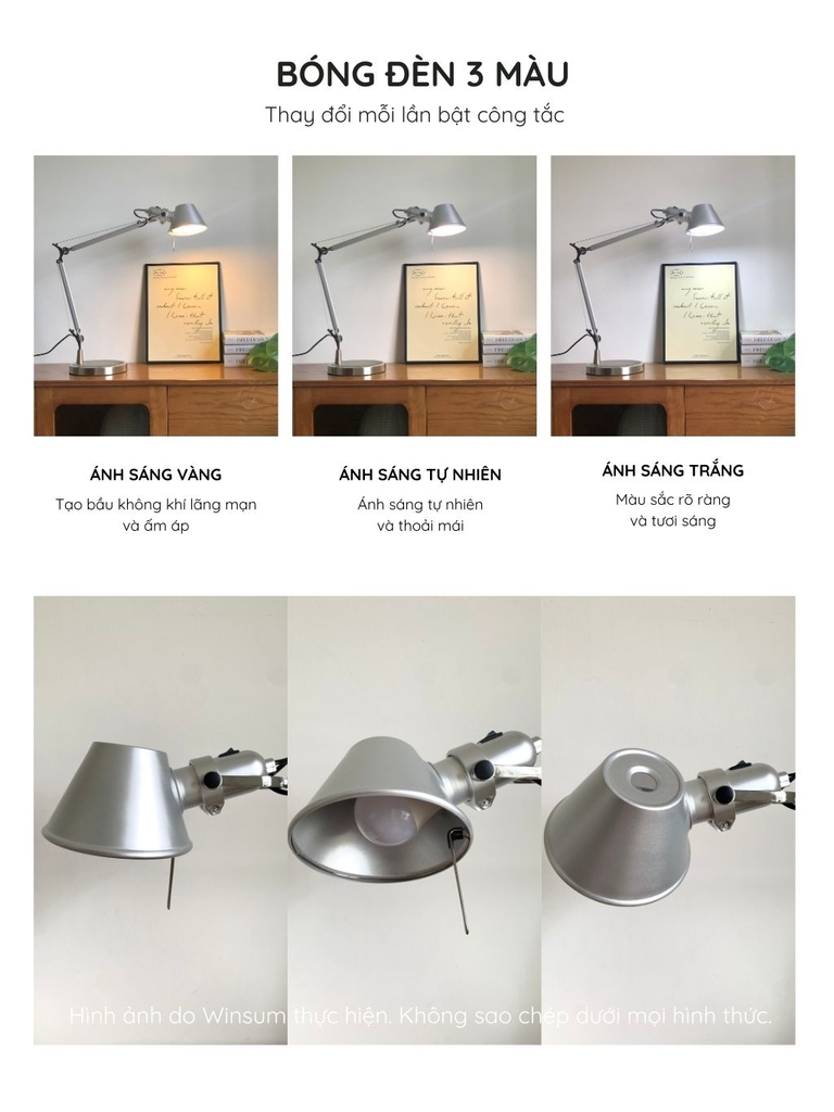 Đèn bàn Tolomeo DBB015