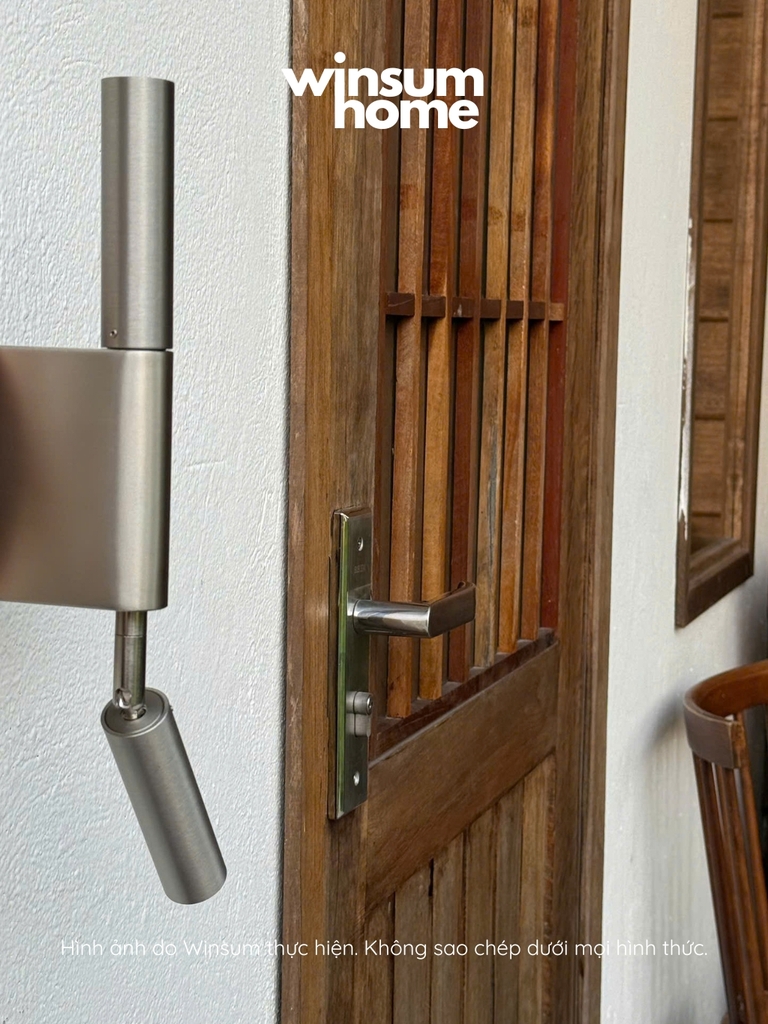 Đèn gắn tường 2 đầu, đèn ngủ đầu giường có chỉnh xoay các hướng sáng - Winsum Home