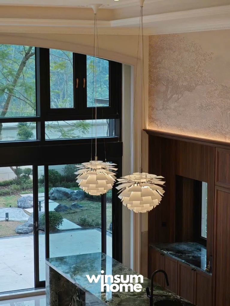 Đèn thả Pinecone PH Đan Mạch phong cách Bắc Âu sang trọng