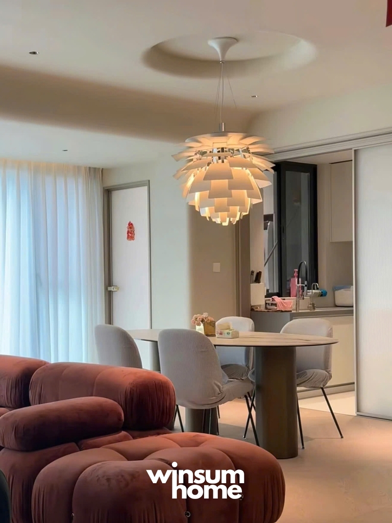 Đèn thả Pinecone PH Đan Mạch phong cách Bắc Âu sang trọng