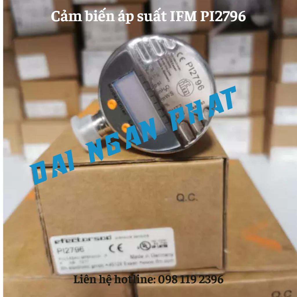 Cảm biến áp suất IFM PI2796