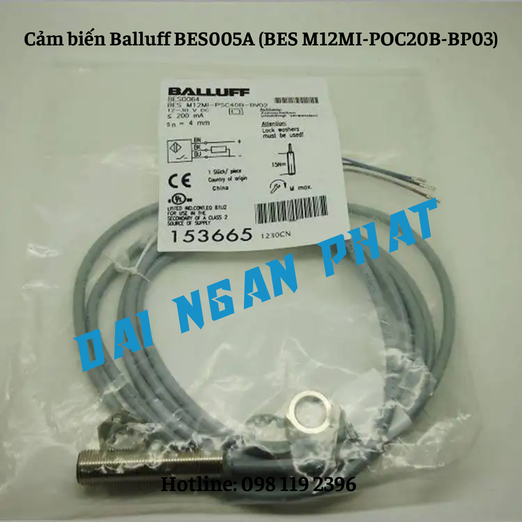 Cảm biến Balluff BES005A (BES M12MI-POC20B-BP03)
