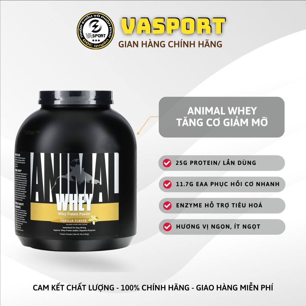 Animal Whey 4lbs (1.8kg)