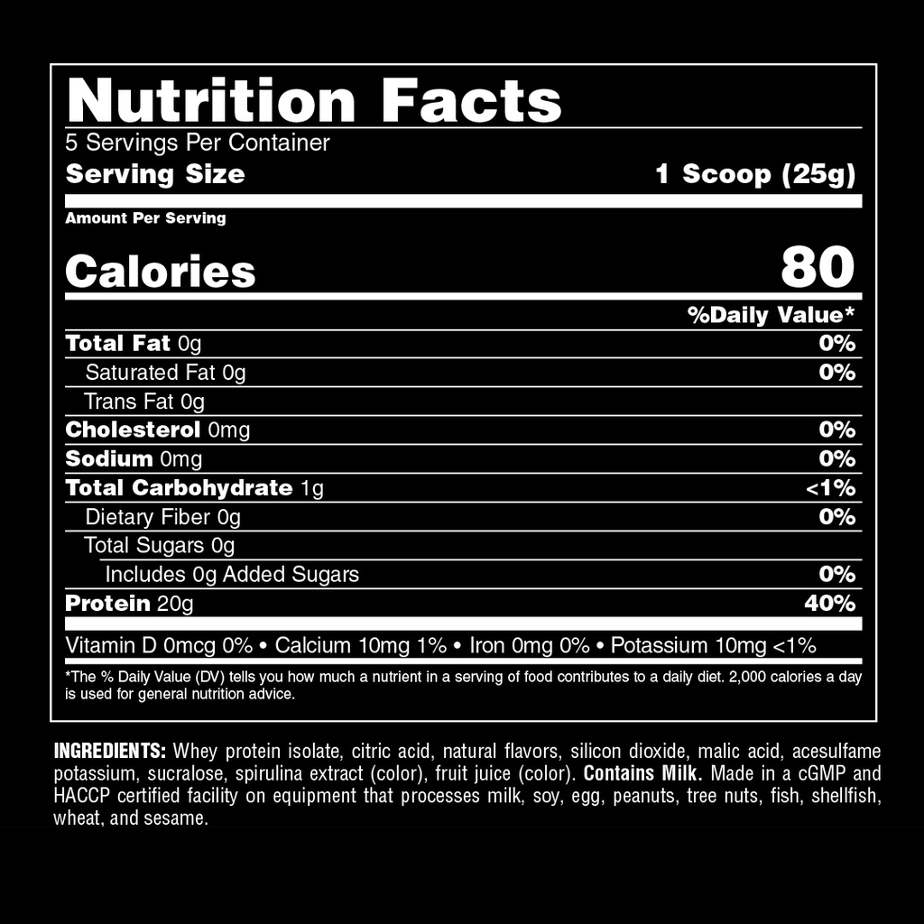 Animal Clear Whey Isolate 500g