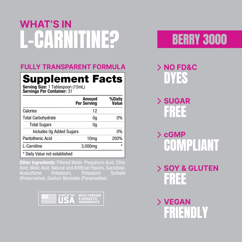 PS L-Carnitine 3000