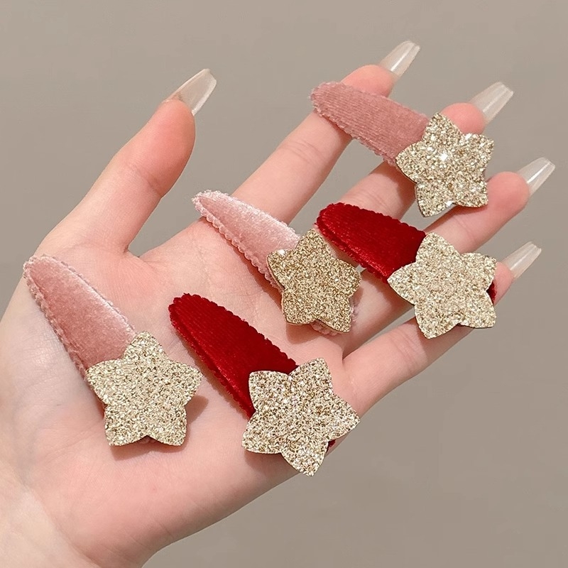 ( Set 20 Cái ) Kẹp Tóc Tết 2025 914741