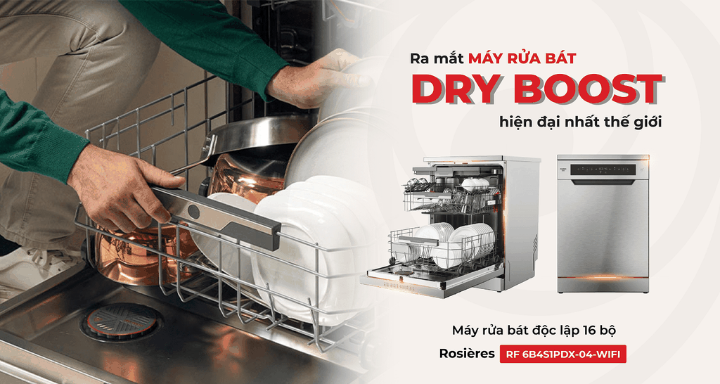 Công nghệ sấy khô Dry Boost hiện đại nhất thế giới đã có mặt tại Việt Nam