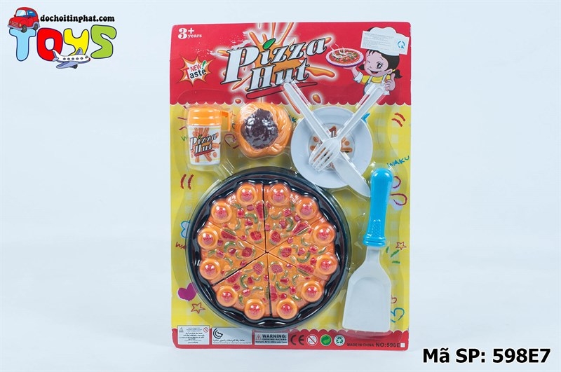 598E7  VỈ BẾP BÁNH PIZZA + BÁNH