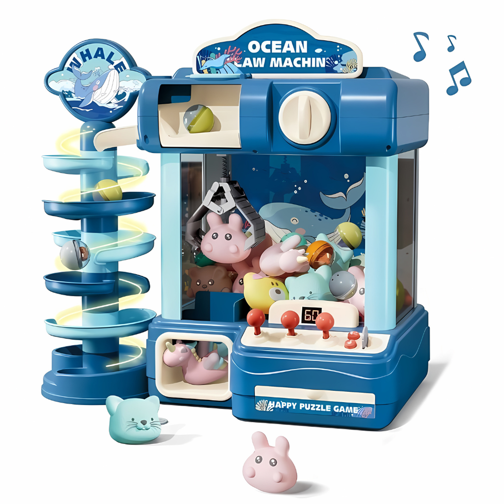 G228A  HỘP MÁY ĐIỀU KHIỂN GẮP THÚ NHỒI BÔNG PIN + MÁY BẮT BÓNG + SẠC USB