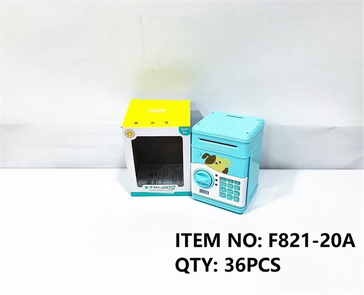 F821-20A  HỘP MÁY RÚT TIỀN ATM PIN CHÓ   F821-