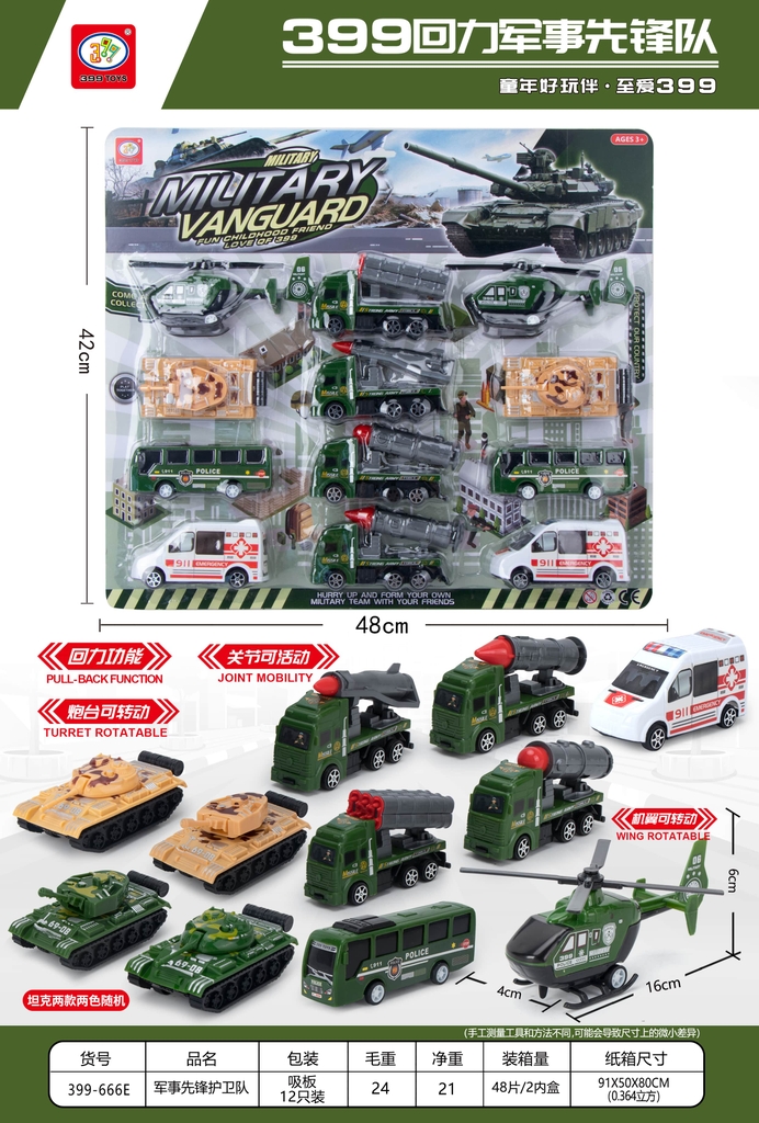 399-665E  VỈ XE TRỚN 12C ĐỦ MẪU (TRỰC THĂNG. BEN, MOTO, BUS, CÀO)