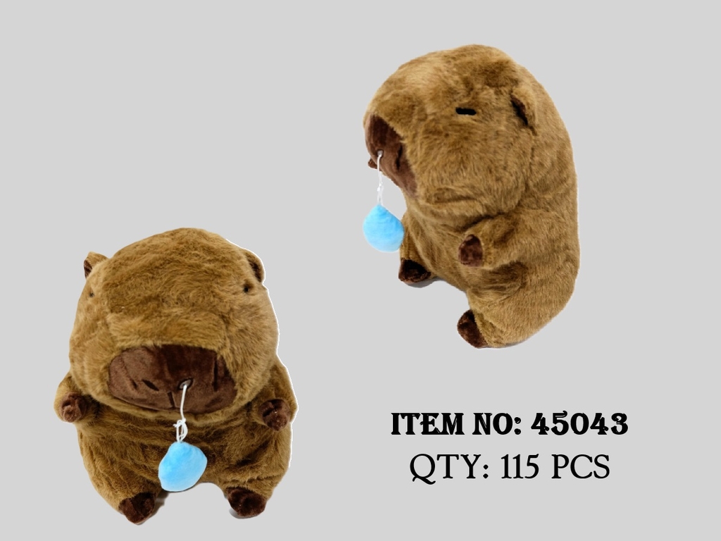 45043  THÚ NHỒI BÔNG CAPYBARA NƯỚC MŨI (CHUỘT LANG NƯỚC)