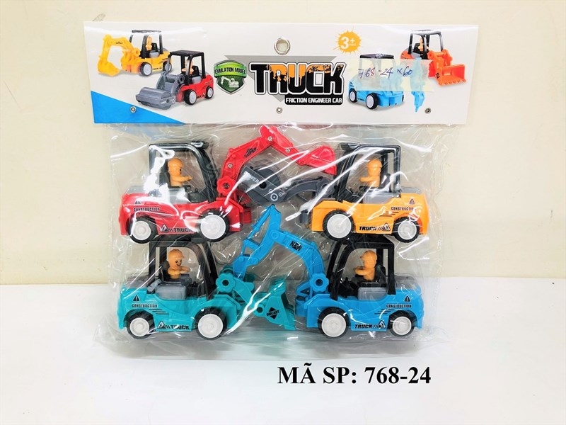 768-24  TÚI XE CÔNG TRÌNH SẮT 4C (PVC)