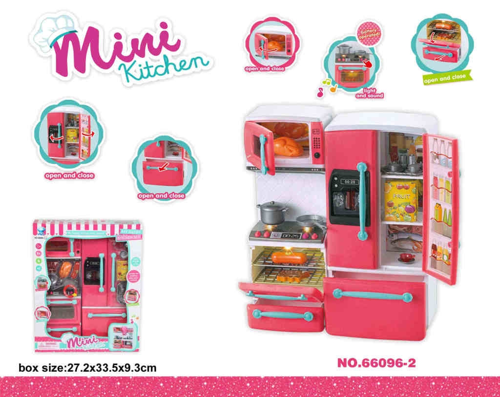 66096-2  HỘP NHÀ BẾP PIN LÒ NƯỚNG, TỦ LẠNH 2 NGĂN