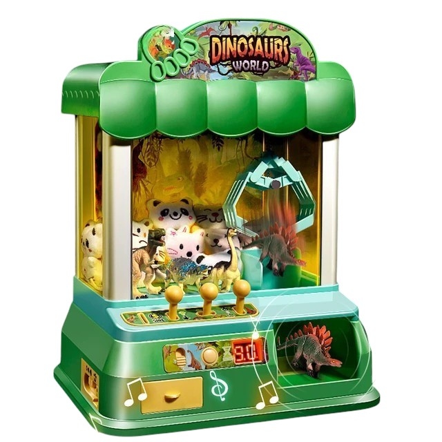 769E  HỘP MÁY ĐIỀU KHIỂN GẮP THÚ TRỨNG KHỦNG LONG PIN + SẠC USB