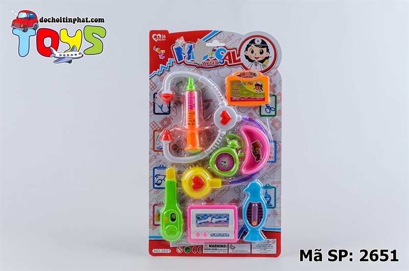 2651  VỈ BÁC SĨ TAI NGHE, NHIỆT KẾ, ĐỒNG HỒ