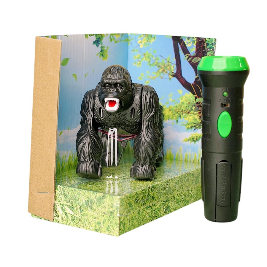 9983A  HỘP KING KONG (TINH TINH) ĐIỀU KHIỂN KHÔNG SẠC, REMOTE ĐÈN PIN (THÚ ĐK)