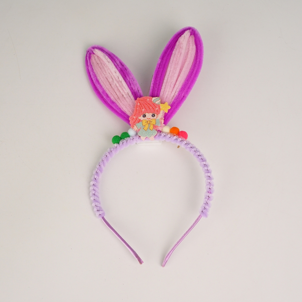 45251  TÚI 10C CÀI TÓC THỎ SANRIO KẼM NHUNG PIN NÚT ĐÈN