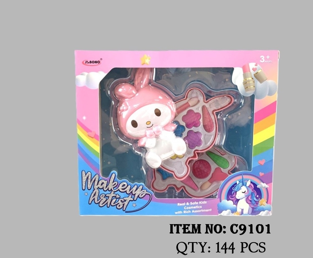 C9101  HỘP PHẤN TRANG ĐIỂM 2 TẦNG SANRIO