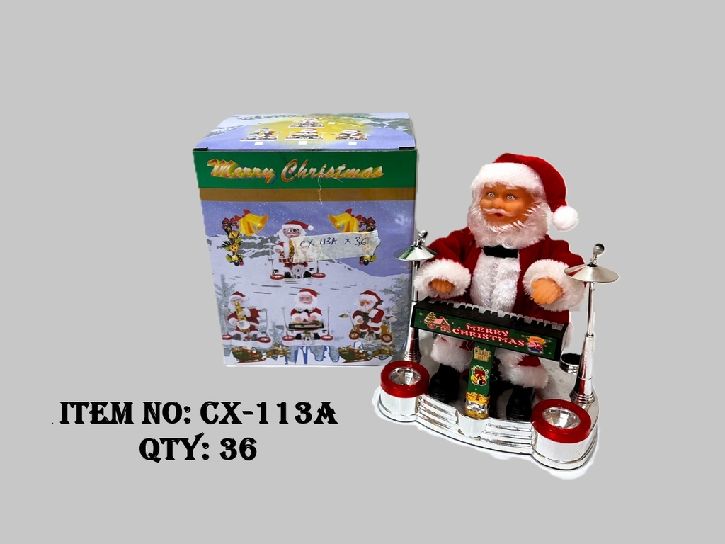 CX-113A  HỘP NOEL PIN ĐÁNH ĐÀN PIANO