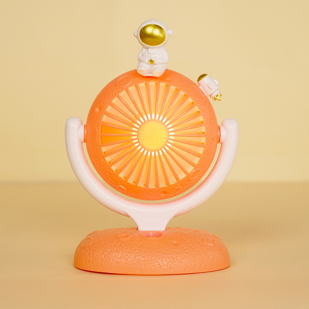 HD6624  HỘP QUẠT PIN PHI HÀNH GIA + SẠC USB ĐỦ MẪU