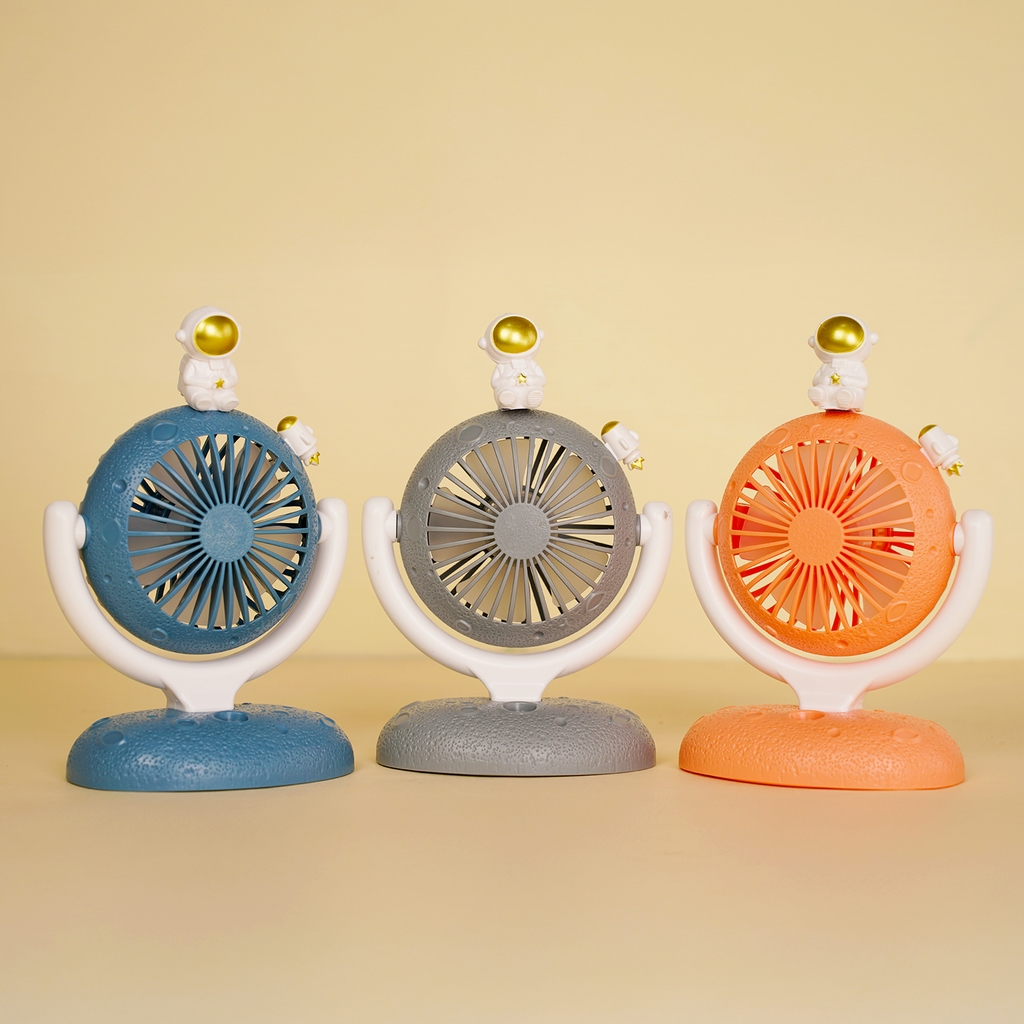 HD6624  HỘP QUẠT PIN PHI HÀNH GIA + SẠC USB ĐỦ MẪU