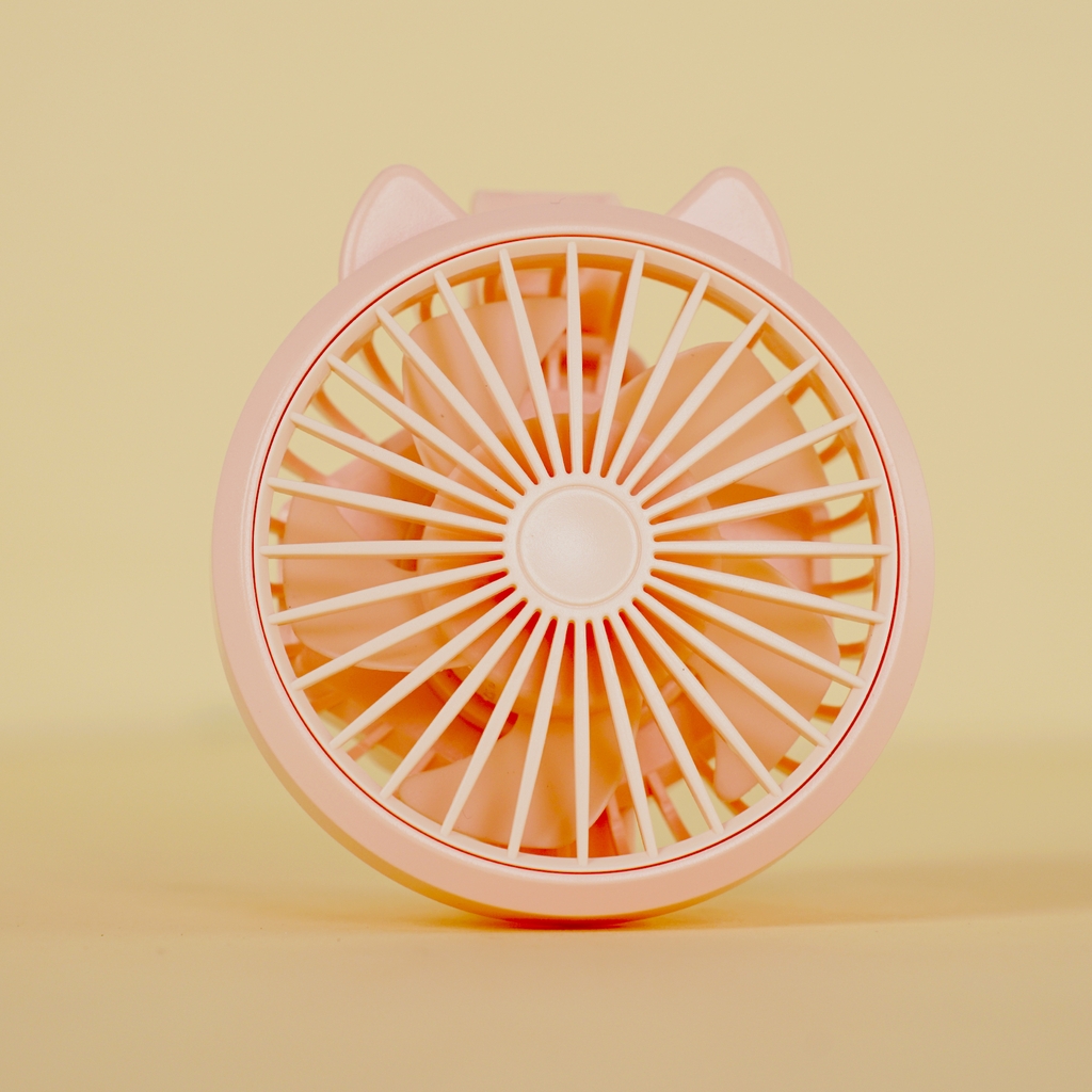 MHT712  HỘP QUẠT PIN ĐỒNG HỒ ĐEO TAY + SẠC USB