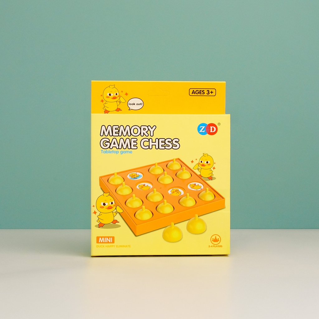 ZD-052ABC  HỘP TRÒ CHƠI LẬT HÌNH TÌM CẶP GIỐNG NHAU 3 MẪU (CHIM CÁNH CỤT, VỊT, ẾCH)