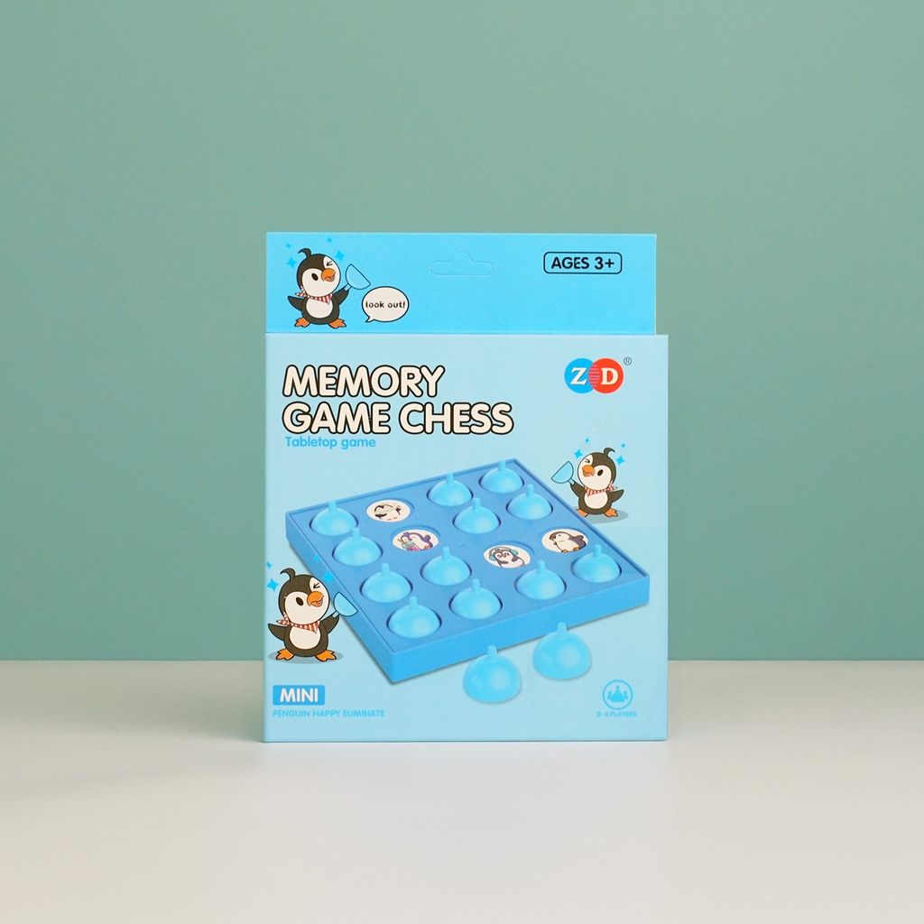 ZD-052ABC  HỘP TRÒ CHƠI LẬT HÌNH TÌM CẶP GIỐNG NHAU 3 MẪU (CHIM CÁNH CỤT, VỊT, ẾCH)