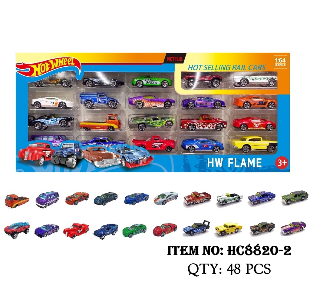 HC8820-2  HỘP XE HƠI SẮT TRỚN 20C ĐỦ MẪU