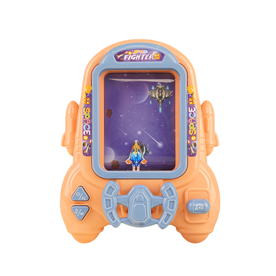 3604A  HỘP TRÒ CHƠI ĐUA XE TÀU VŨ TRỤ PIN NHẠC, MÀN HÌNH ĐIỆN TỬ, VÔ LĂNG ĐIỂU KHIỂN