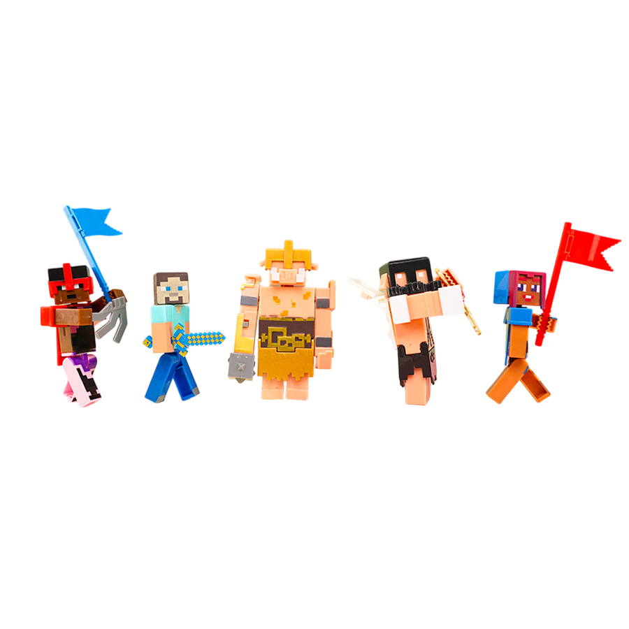 WL23116  VỈ 5C MÔ HÌNH NHÂN VẬT LOGO MINECRAFT