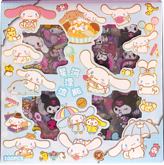 CYD-A  HỘP MIẾNG DÁN STICKER ĐỦ MẪU (DF99-001-003)