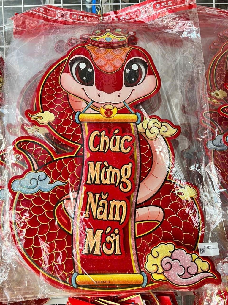 LT019 MIẾNG DÁN CỬA TẾT 2025 SIZE 7