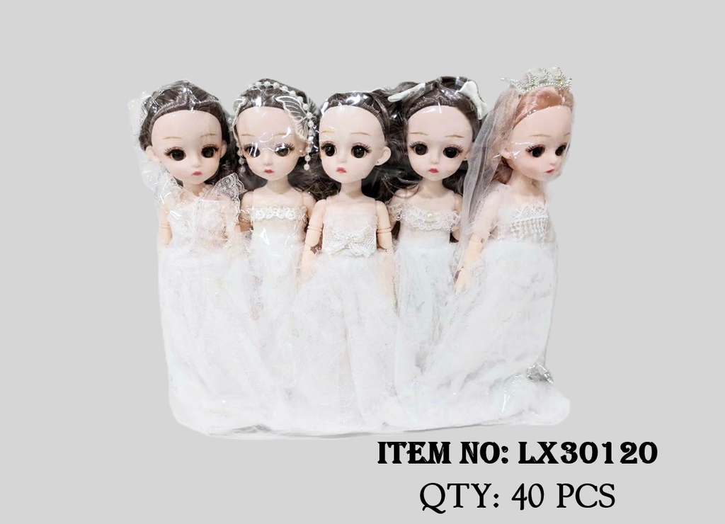 LX30120  TÚI BABY 1C CÔ DÂU KHỚP, MẮT THỦY TINH