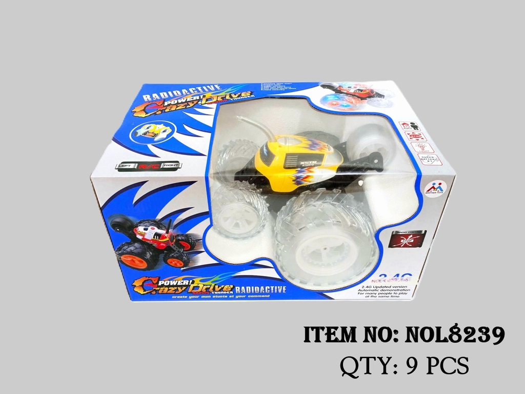 NOL8239  HỘP XE ĐIỀU KHIỂN LỘN BÁNH ĐÈN, CÓ SẠC