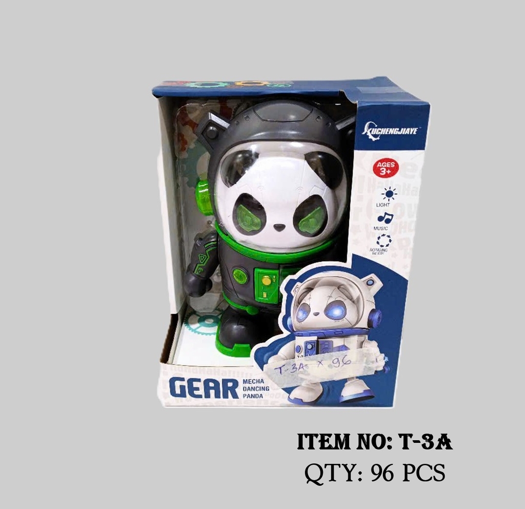 T-3A  HỘP GẤU TRÚC PHI HÀNH GIA PIN