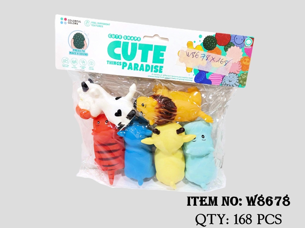 W8678  TÚI CHÍT THÚ 6C ĐỦ MẪU (SƯ TỬ, HÀ MÃ, NGỰA, CỌP)
