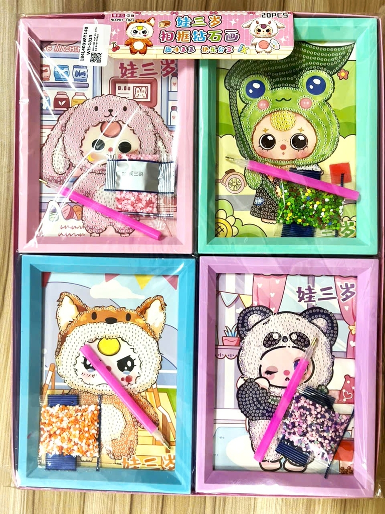 MH-1823 HỘP 20C ĐÍNH ĐÁ BABY THREE