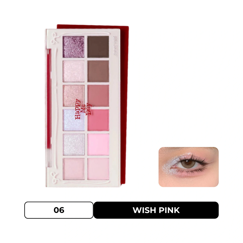 Bảng Phấn Mắt 12 Ô Joocyee Shades Eyeshadow Palette 14g