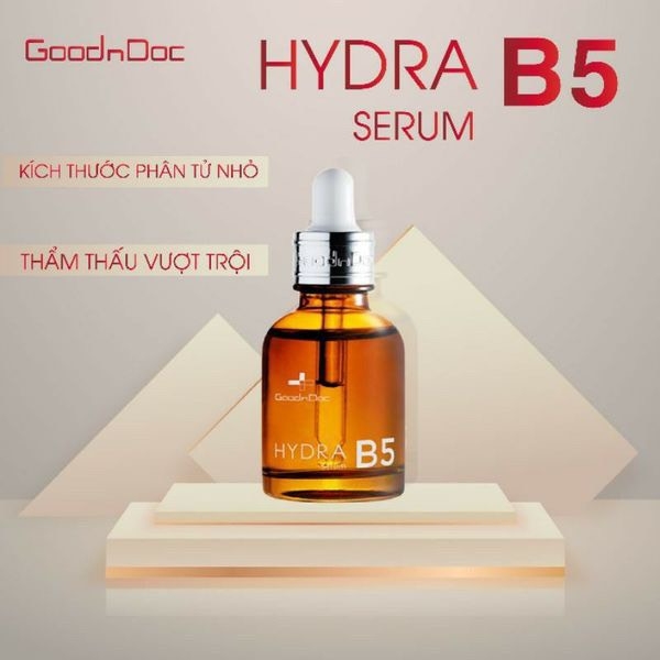 Tinh Chất  Dưỡng Ẩm, Hỗ Trợ Phục Hồi Da Serum GoodnDoc Hydra B5