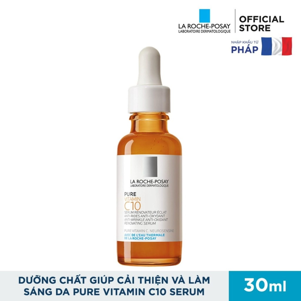 Tinh Chất Serum Làm Sáng ,Giảm Thâm Nám La Roche-Posay Pure Vitamin C10