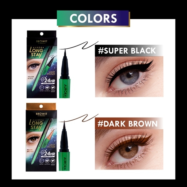 Kẻ Mắt Browit Nongchat Aurora Long Stay Eyeliner 0.5g