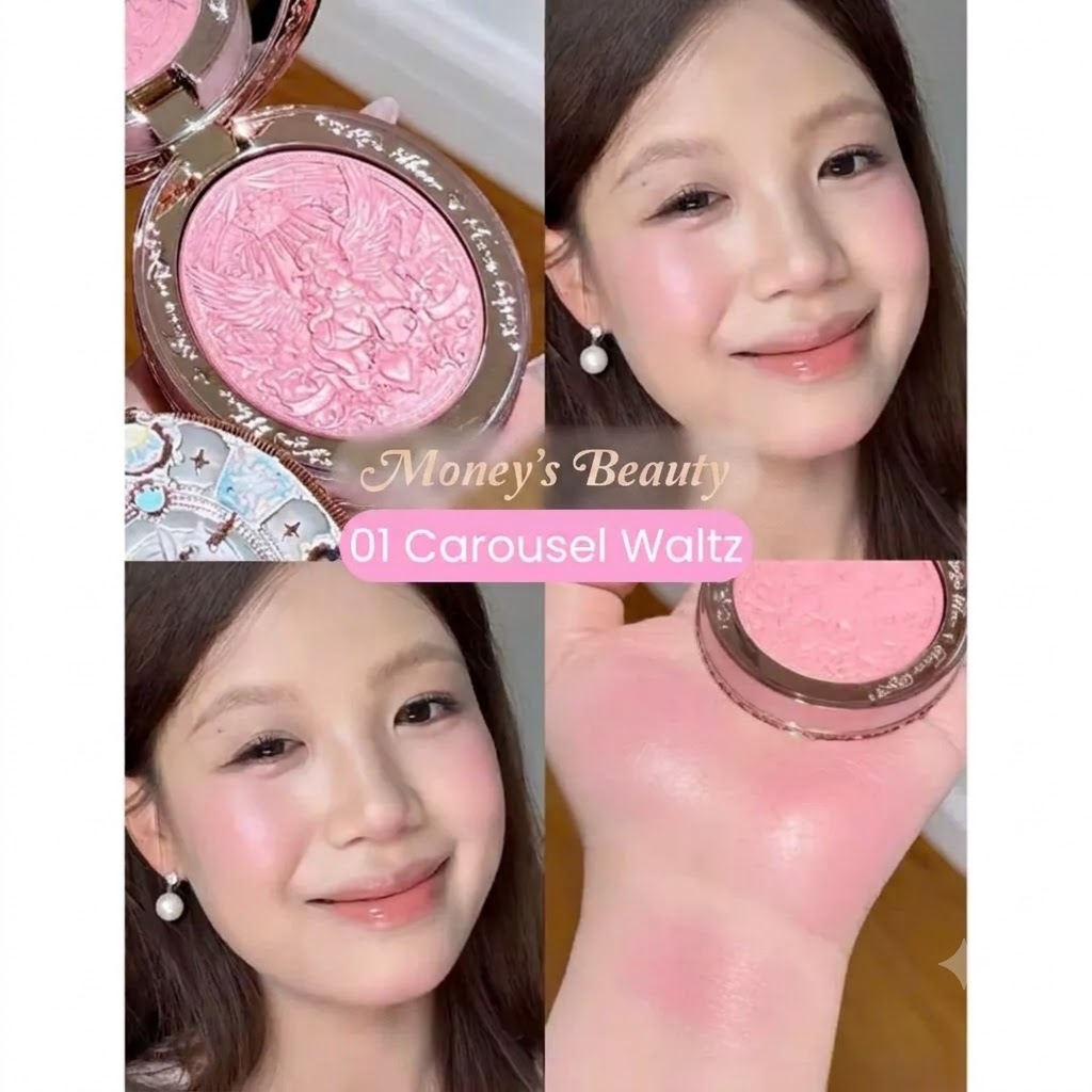 Phấn Má Hồng Hoa Biết Flower Knows Knight Unicorn Satin Blush