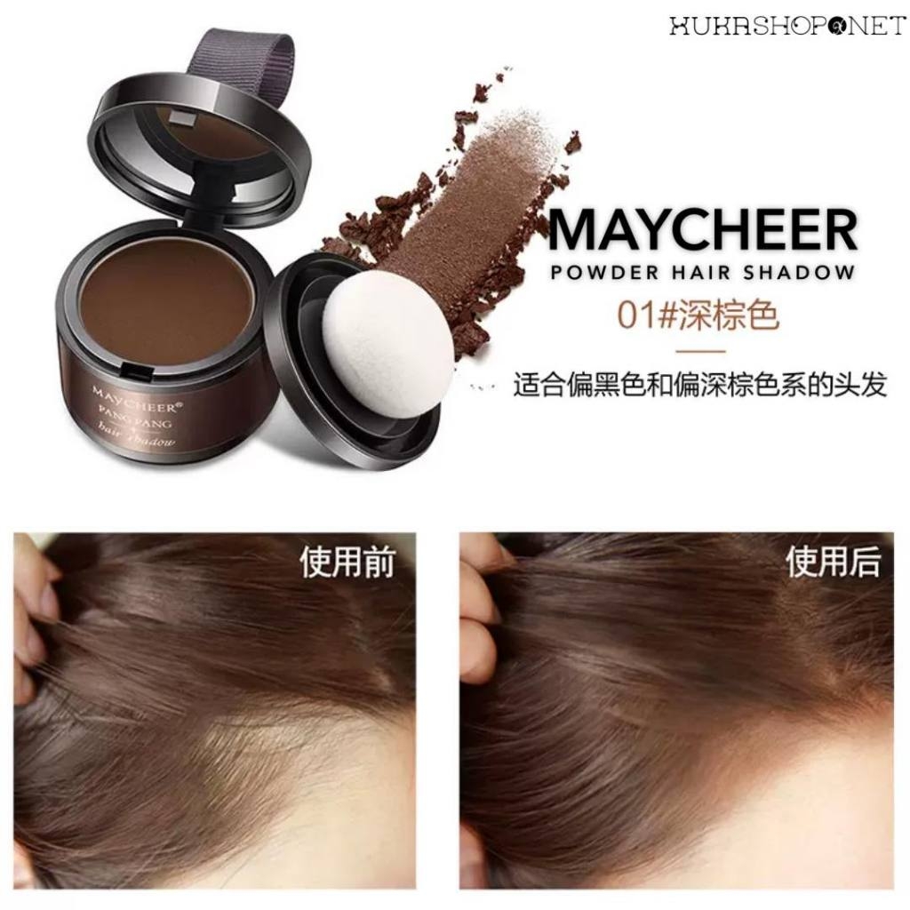 Phấn Phủ Che Hói , Che Chân Tóc Maycheer Hairline Shadow Powder 4g