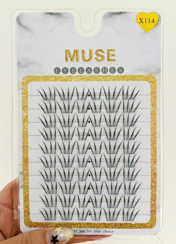 Lông Mi Giả Tách Sợi Mi Chùm Muse