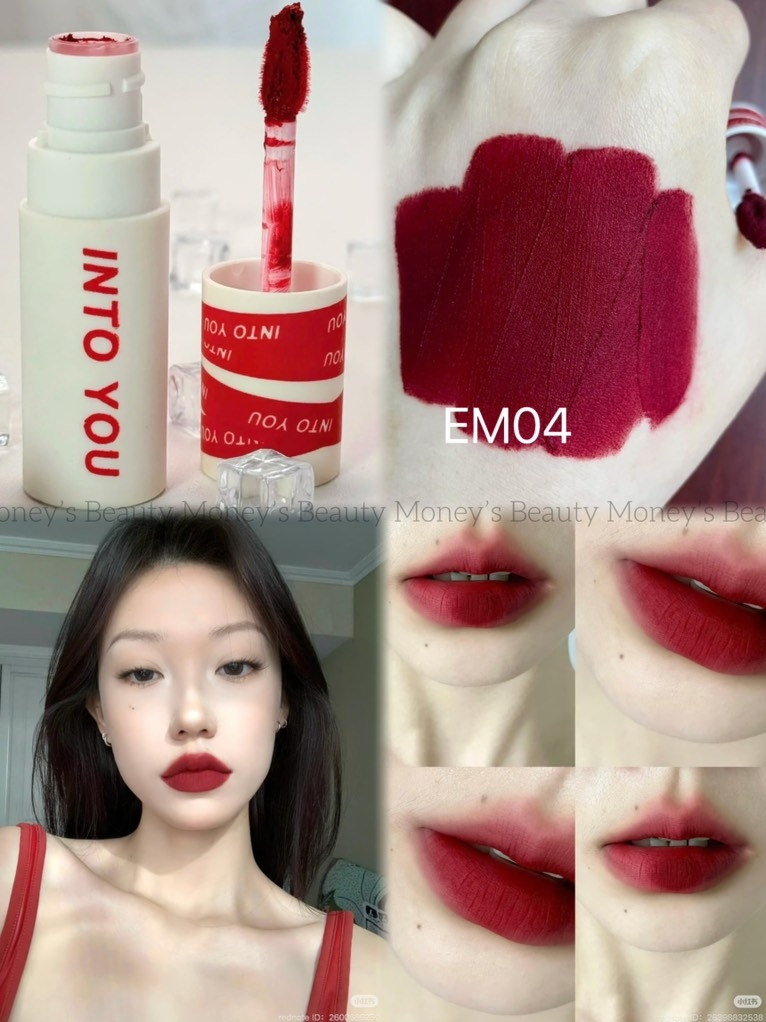 Son Kem Bùn Siêu Lì INTO YOU Customized Airy Lip Mud 1.8g