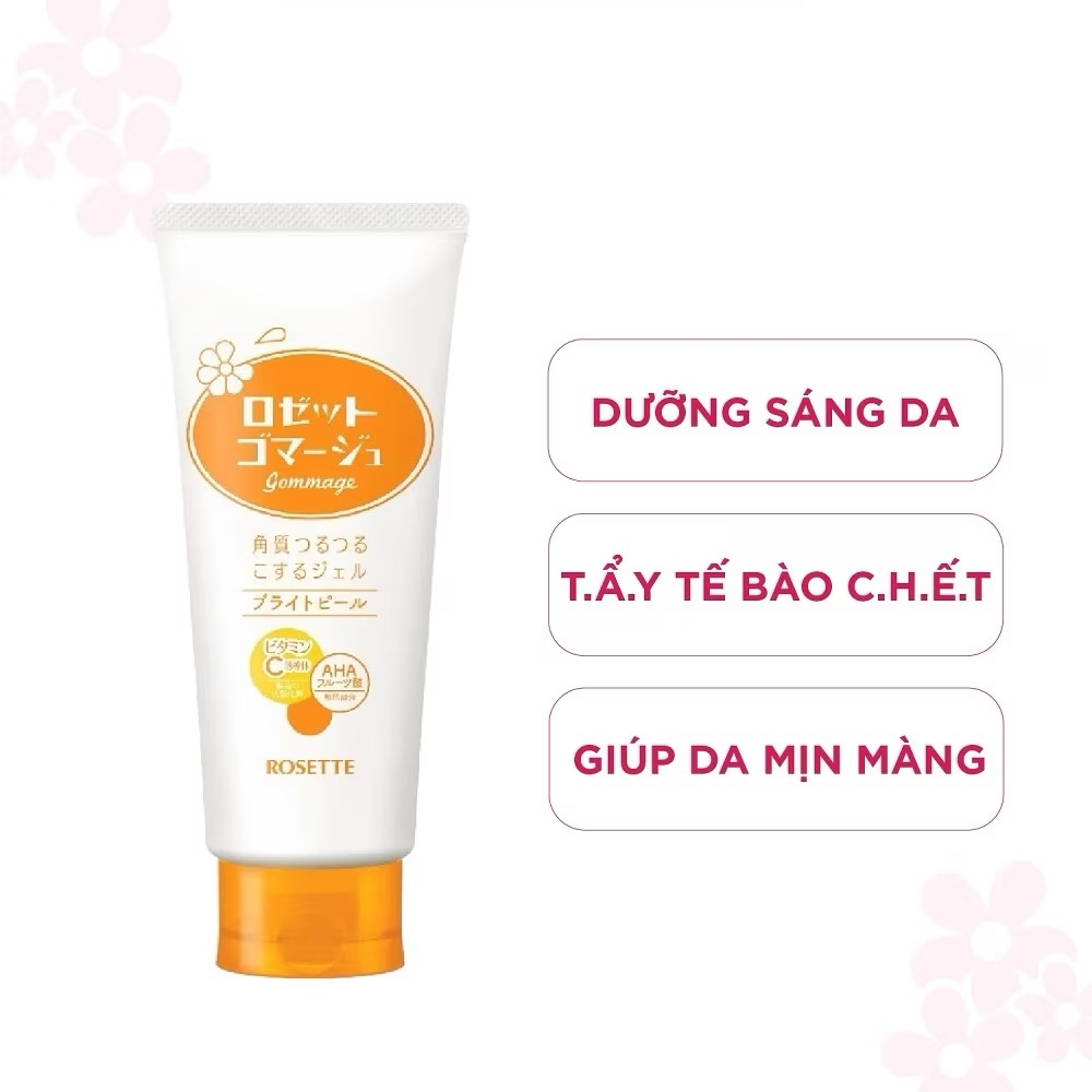 Tẩy Da Chết Dành Cho Mặt Rosette Peeling Gel